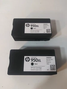Genuine HP 950XL Black Ink Cartridges Expired November 2016 New No Package - Picture 1 of 1