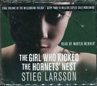 Stieg Larsson The Girl Who Kicked the Hornets' Nest audiobook CD NEW