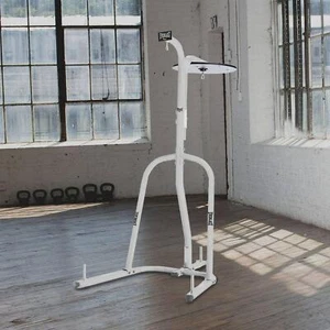 Dual-Station Heavy and Speed bag Station Heavy Punching Bag Boxing Stand - Picture 1 of 7