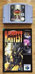 Body harvest VGC with manual Nintendo 64 N64 -TESTED- working - Picture 1 of 7
