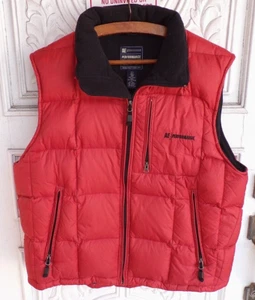 American Eagle Puffer Vest Jacket Size L DOWN Filled AE Performance Full Zip EUC - Picture 1 of 3