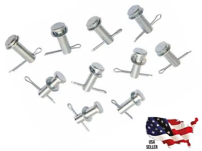 Harley Davidson 42460-80B Clevis Pin Rear Brake Pedal Washer Chrome 241047 10 pc - Image 1 of 4