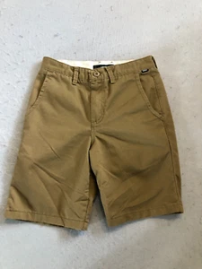 Vans Shorts Boy's 27 New Straight Leg Brown Chino Casual - Picture 1 of 4