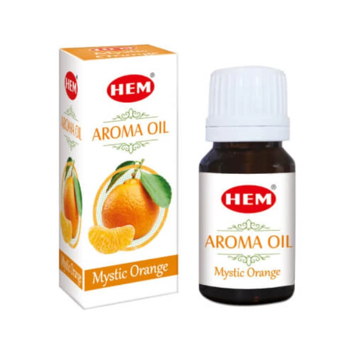 Aceite aromático naranja HEM Mystic, botella de 1/3 onza Foto 1 de 1