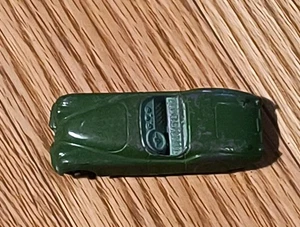 Vintage Tootsie Spielzeugauto Cabrio grün Jaguar - Bild 1 von 7