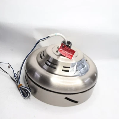 LED Indoor Ceiling Fan with Light Kit Brushed Nickel 4" - Motor Only - Image 1 of 4