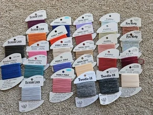 Rainbow Gallery Perle Linen Patina Needlepoint/Cross Stitch Thread Lot Of 26 - Picture 1 of 6