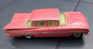 Vintage Corgi Chevrolet Impala Pink Original (one tyre missing) - Picture 1 of 13