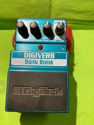 DIGITECH DIGIVERB Digital Reverb X-Series (MAD054954)+9 VOLT POWER SUPPLY WORKIN - Image 1 of 4