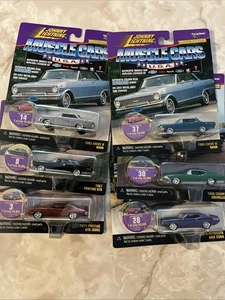 1/64 JOHNNY LIGHTNING JLMC031 O6B MUSCLE CAR USA 2022 6 PIECE SET UNOPENED - Bild 1 von 13