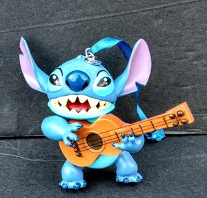 Cuaderno de bocetos de guitarra Lilo & Stitch de los parques de Disney 2018 adorno colgante - Imagen 1 de 8