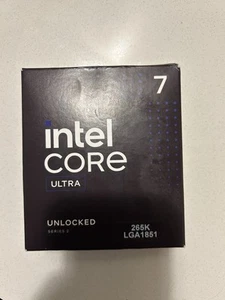 Processeur Intel Core Ultra 7 265K série 2 Arrow Lake 125 W pour ordinateur de bureau LGA 1851 20C - Photo 1/2