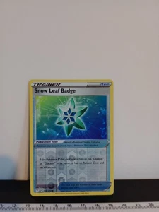 Snow Leaf Badge #159/203 | Reverse Holo Uncommon | SWSH07: Evolving Skies - Picture 1 of 2