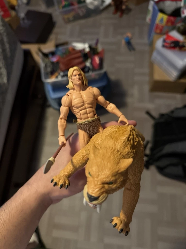 Marvel Legends Ka-zar y Zabu Baf ¡Completo! Foto 1 de 4