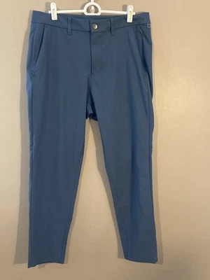 Lululemon Pants Mens 32x26 Blue Commission Slim Performance Warpstreme LM5AF0S - Image 1 of 4
