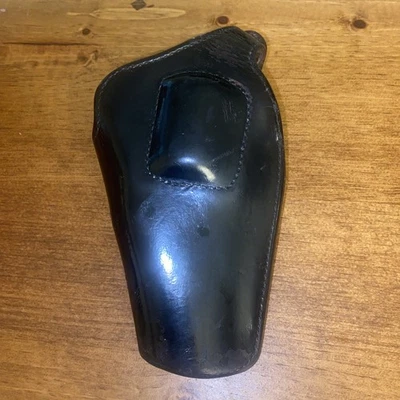 Bianchi “JUDGE”2800 S&W,Llama and Colt RH Duty Basketweave Holster .38/.357 PD - Image 1 of 4