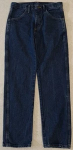 Pantalones de mezclilla Rustler para hombre talla 29x30 pierna recta azul 100 % algodón usados en excelente estado - Imagen 1 de 18