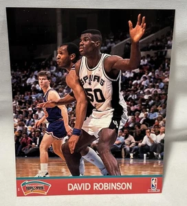 1991 NBA HOOPS David Robinson San Antonio Spurs 8x10 Glossy Cardstock Photo NM - Picture 1 of 2