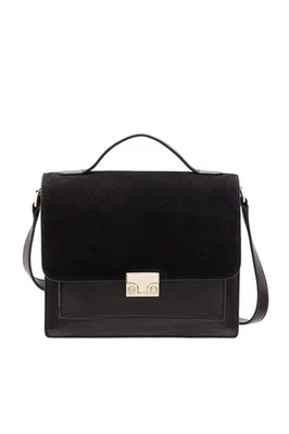 Bolso de Hombro LOEFFLER RANDALL Negro Mínimo Mediano Rider $495 Nuevo con Etiquetas Foto 1 de 4