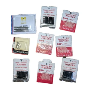 Peco Streamline Metal Conductive Rail Insulating Joiners New In Package Vintage  - Picture 1 of 2