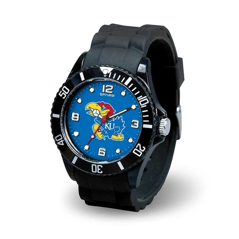 Men's Black watch Spirit - NCAA - Kansas Jayhawks Cover