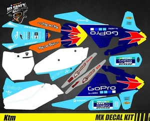 Kit Déco Moto pour / Mx Decal Kit for Ktm SX / SX-F - GoPro Blue Edition - Imagen 1 de 1