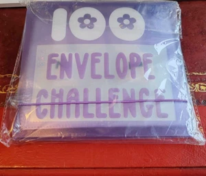 100 Envelope Challenge Binder, A5 Binder Sleeve, Easy and Fun Way to Save - Picture 1 of 2