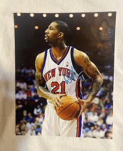 Wilson Chandler Signed 8x10 Photo Knicks Rookie Era Autograph - Picture 1 of 1