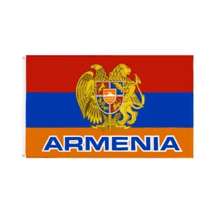 Bandera de ARMENIA 90x150cm o 60x90cm/3x5ft o 2x3ft - Imagen 1 de 4