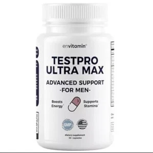 Testpro Ultra Max Supplement for Men 30 Capsules - Picture 1 of 6