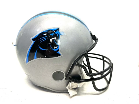 FRANKLIN NFL CAROLINA PANTHERS KIDS REPLICA FOOTBALL HELMET Cover