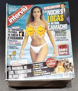 Revista Interviú, Nº1327, septiembre 2001, Sandra Ibarra - Imagen 1 de 1