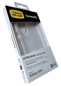 Samsung S24+ OtterBox Symmetry Stardust DropProof Cover Case - Clear Glitter - Picture 1 of 2