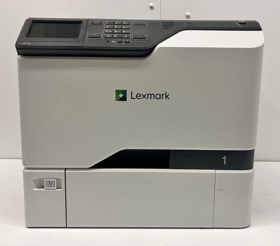 Lexmark CS725de A4 Colour Laser Printer 40C9036 - Image 1 of 4