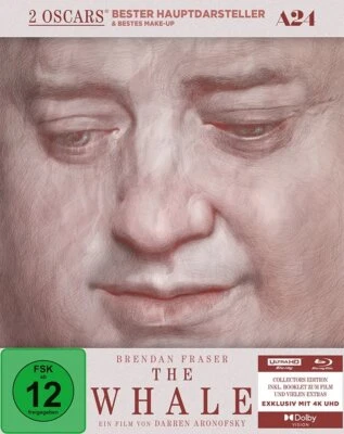 The Whale Brendan Fraser 4K Ultra HD - Mediabook # UHD+BLU-RAY-NEU
