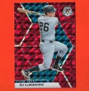 DJ LAMAHIEU 2021 PANINI MOSAIC REACTIVE RED PRIZM YANKEES - Picture 1 of 1