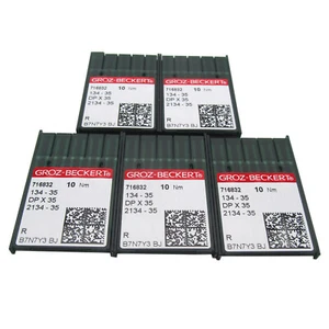 50 Groz-Beckert DPX35 134-35(R) WALKING FOOT NEEDLE FOR PFAFF 145 335 545 1245+ - Picture 1 of 4