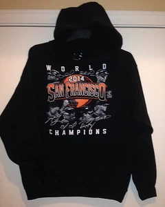 San Francisco GIANTS World Series Hoodie Screen Printing 2014-Official Champions - Picture 1 of 12