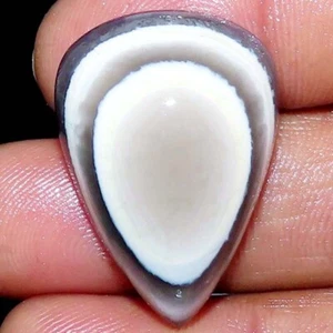 60.20 Cts AAA 100% Natural BLUE OPAL EYE PEAR Cabochon 24X35X12mm Loose Gemstone - Picture 1 of 8