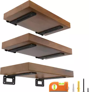 6 Inch 6 Pack Innovation Design Openwork Floating T Shelf Brackets for DIY,1/5 I - Picture 1 of 12