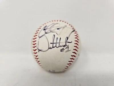 2006 Arizona Diamondbacks Signed Ball 3 Sigs Orlando Hudson Chad Tracy Gonzalez - Image 1 of 4