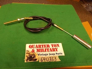 Parking Brake Cable 45-48 fits Willys CJ2A jeep - Picture 1 of 4