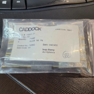 CADDOCK  ML226 1MEG 1% 1M FIXED RESISTER MIL RARE NEW $24 - Picture 1 of 4