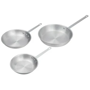 Choice 3-Piece Aluminum Fry Pan Set - 8", 10", and 12" Frying Pans - Picture 1 of 2