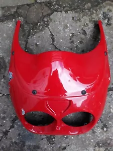 Aprilia AF1 50 Syntesi Replica 1991 Frontscheinwerferverkleidung/Kuppel/Kunststoff rot - Bild 1 von 5
