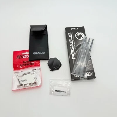 REDDRAGON Pegasus Black/White 24g Tungsten Red Dragon Darts