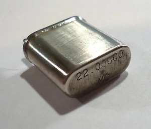 HC-6/U - 22,0060 MHz Radio Crystal - 0,050 pinów - CQB - CR-23/U - Zdjęcie 1 z 2