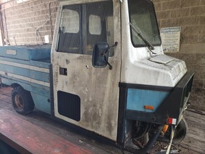 retired police Cushman for parts or restoration
