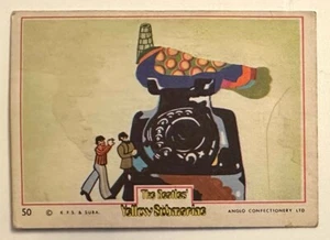 THE BEATLES YELLOW SUBMARINE: RARE 1968 ANGLO CONFECTIONERY CARD #50 - Bild 1 von 2