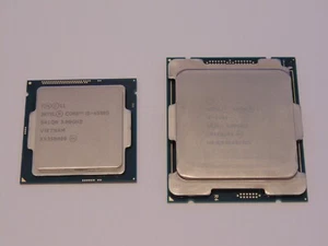 Intel 4590S 3,0Ghz Quad Core SR1QN und Xeon W-2104 3,20Ghz SR3LH Prozessor - Bild 1 von 3